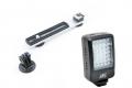LAMPA oświetleniowa LED 35 do kamer GoPro / SJCAM / SONY ACTION CAM + SZYNA