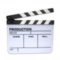 KLAPS FILMOWY 30x25cm / Biały / PRODUCTION / na Pisaki - Mazaki