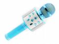 Mikrofon Karaoke Głośnik Bluetooth WS858 - Niebieski