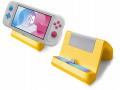 Ładowarka Podstawka Stacja Dokująca 2w1 do Nintendo Switch Lite / Switch - Żółta