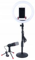 Zestaw Vlog Statyw Mikrofon Lampa LED do Telefonu / Cre8tor Video Kit