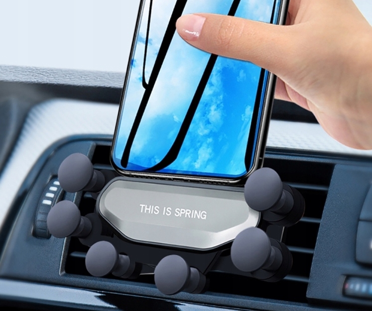 Akcesoria do smartfonów / telefonów : Uchwyt Grawitacyjny do Samochodu  Nawiew na Telefon / Smartfon - XREC POLSKA